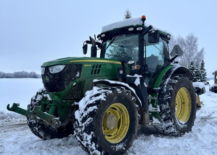 John Deere 6140R traktori chiptuning - võimsuse tõstmine mootori juhtaju optimeerimise teel.