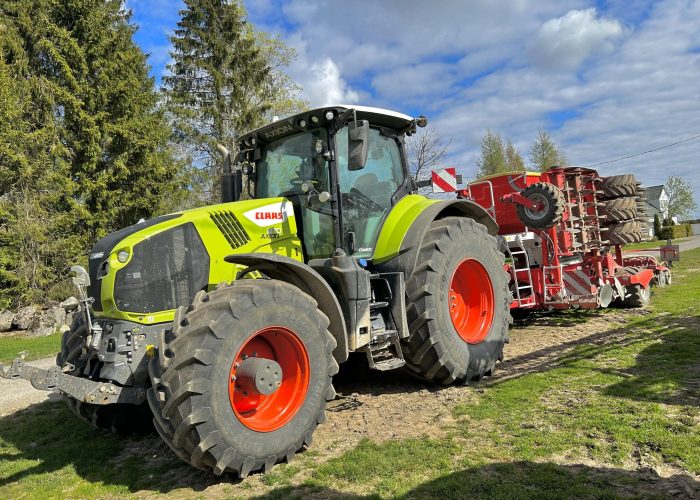 Claas Axion 870 traktori chiptuning ning SCR AdBlue eemaldus.