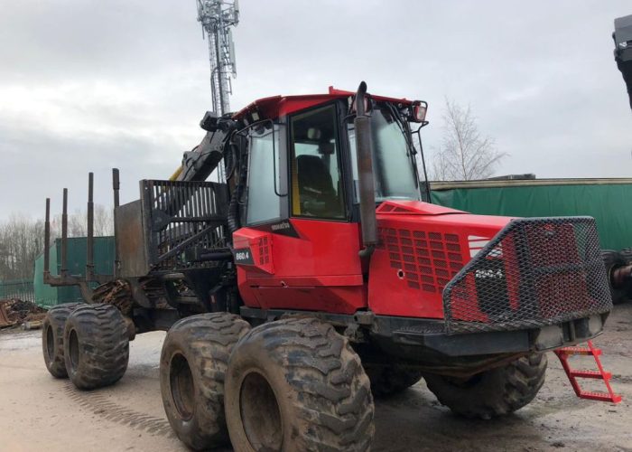 Komatsu 860 forwarderi chiptuning ning DPF ja EGR eemaldus.